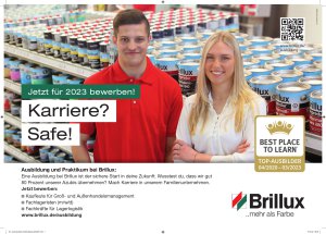 Brillux GmbH & Co. KG -> zum Ausbildungsangebot -> zum Ausdrucken 