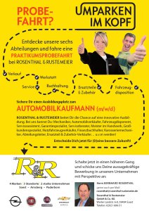 ROSENTHAL & RUSTEMEIER GmbH & Co. KG -> zum Ausbildungsangebot -> zum Ausdrucken 